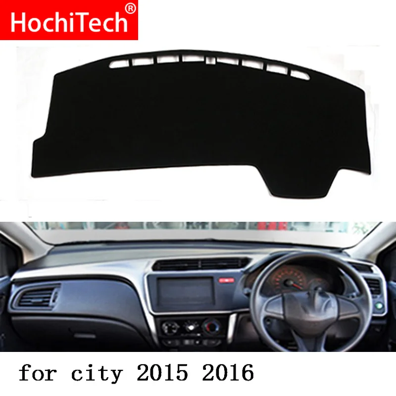 Для Honda city Grace 2014 2019 Чехлы для приборной панели автомобиля с правым и левым
