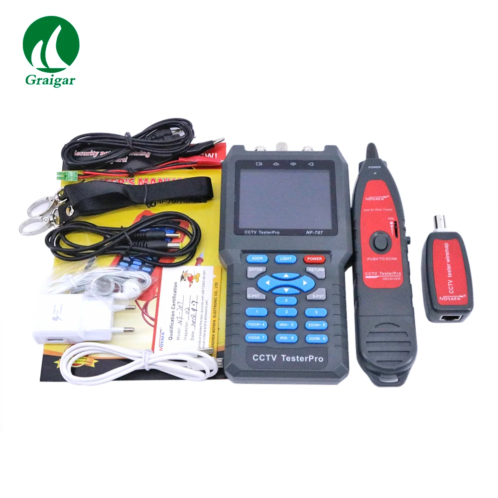 Женский аналоговый сигнал CVBS RJ45 BNC и металлическая длина кабеля|cable length|cable testerbnc bnc