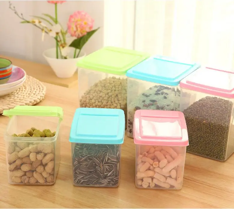 Герметичная крышка пластмассовая посуда пищевой контейнер холодильник
