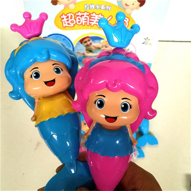 Doub K 8 шт. детские игрушки Милая Русалка заводная игрушка новая для ванны