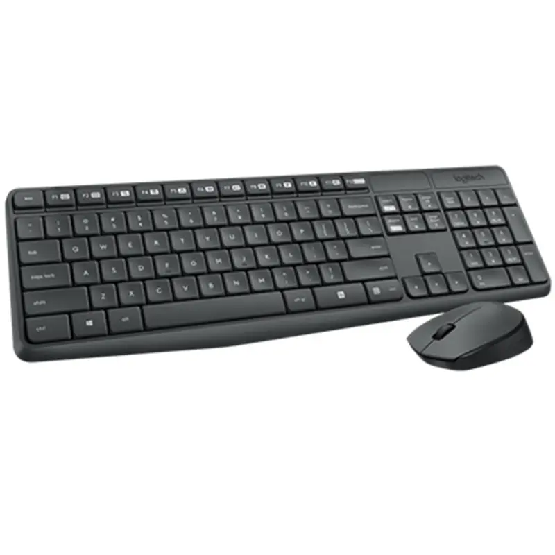 Комплект беспроводной мыши и клавиатуры Logitech MK235 | Компьютеры офис