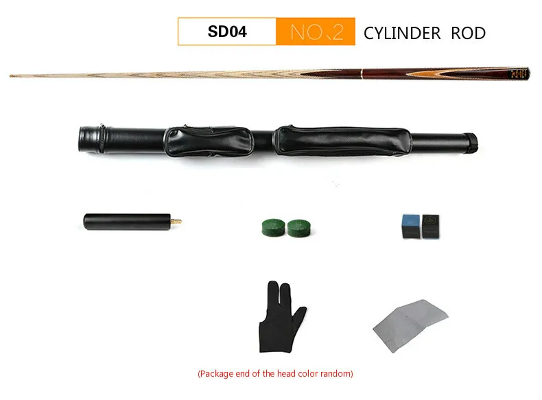 SD04 Jianying Billiard Club Set British Snooker Billiard Cue Single Hand Rod Pool Cue Accesoires SD04 - Цвет: SD04