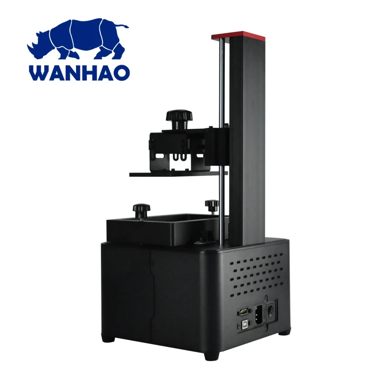 2019 wanhao D7 УФ фотополимер Смола 3d цветной принтер SLA/DLP 3D машина с блоком управления