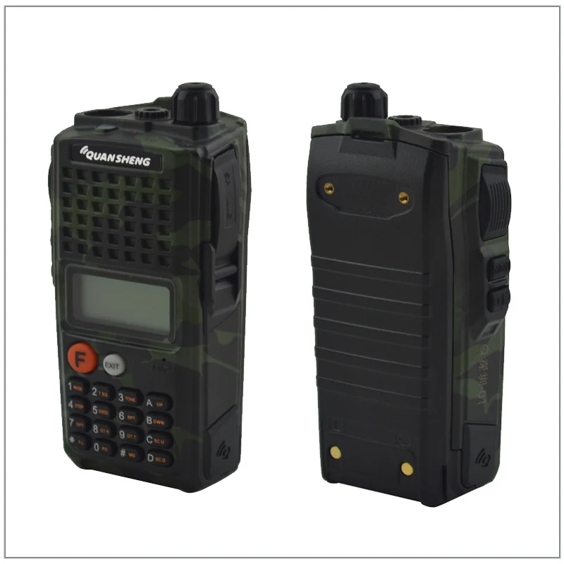 Camouflage 10Watt  High Output Power Quansheng walkie talkie TG-K10AT VHF 136-174MHz  Two-way Radio with 4000mAh Battery Pack