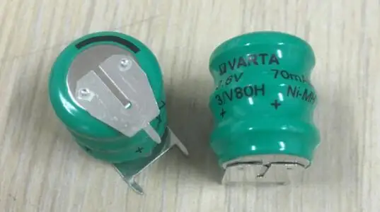 2 шт. оригинальный немецкий 3/V80H 3 6 в 70 мАч Никель-металлогидридный перезаряжаемый