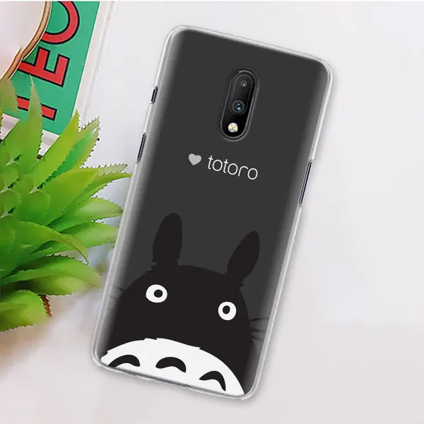 Totoro Унесенные призраками Ghibli Miyazaki чехол для телефона для Oneplus 7 7T Pro 6 5T 6T Твердый чехол для Oneplus 7 7T Pro Чехол - Цвет: 01