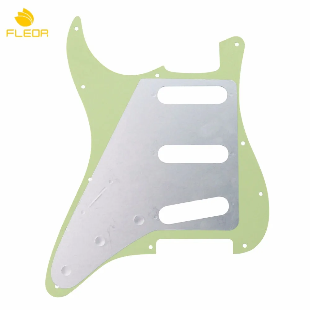 FLEOR стандартная американская электрическая гитара с 11 отверстиями накладка на