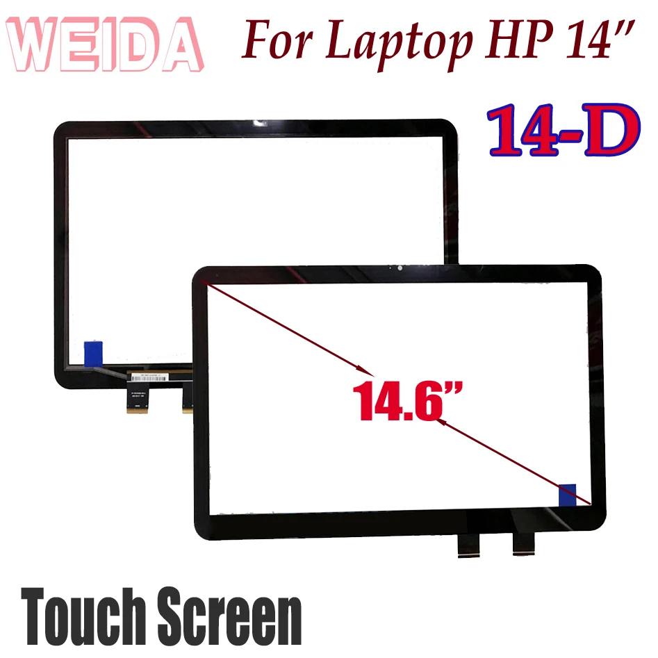 Сменный сенсорный цифровой преобразователь WEIDA для ноутбука HP 14-D 14D экран 14