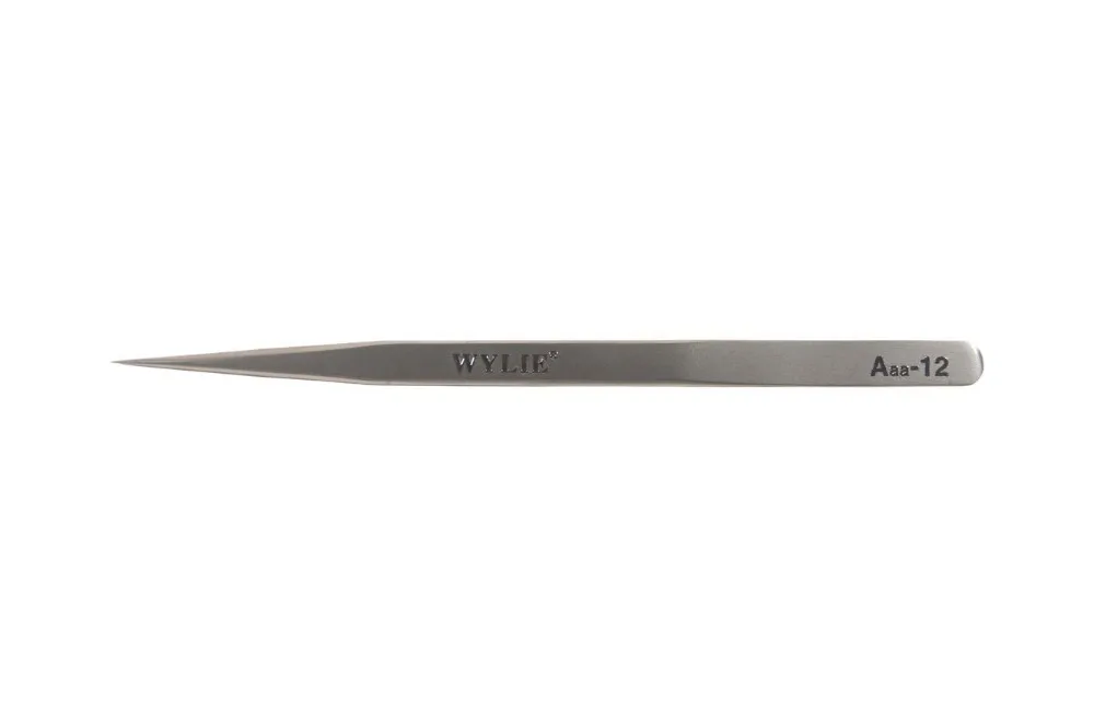 WYLIE Aaa-12 Aaa-14 tweezers long thickened straight tip electronic repair | Обустройство дома