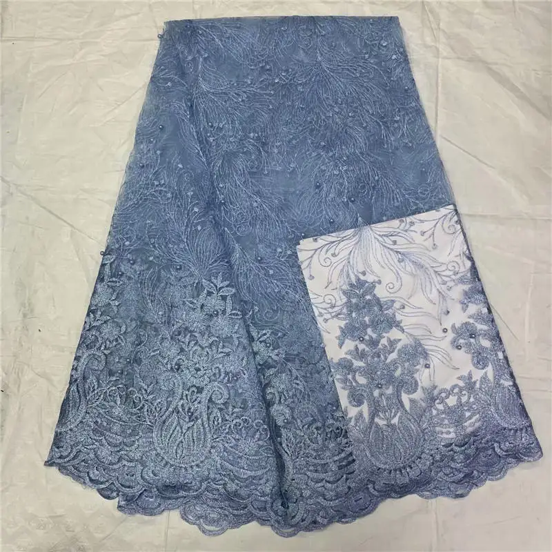 Африканские кружева тюль 2019 Африканский Французский кружевной ткани Высокое