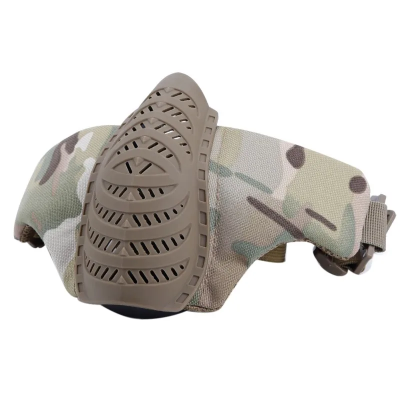 Balight тактические страйкбольные полумаски для лица Стальная Сетчатая Маска охоты