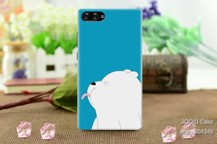 JOOKI чехол Bluboo S1 чехол пластиковый защитный чехол s для Fundas Bluboo S1 Чехлы Прозрачная Тонкая задняя крышка милый розовый узор