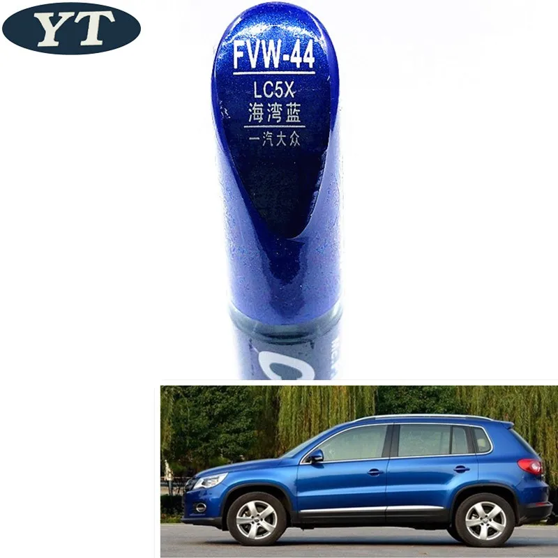 Ручка для ремонта царапин ручка авторисования синего цвета volkswagen polo golf 6 7 touran passat