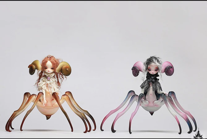 BJD Кукла SD кукла Xaviera маленький паук специальное тело маленький питомец шарнирная кукла
