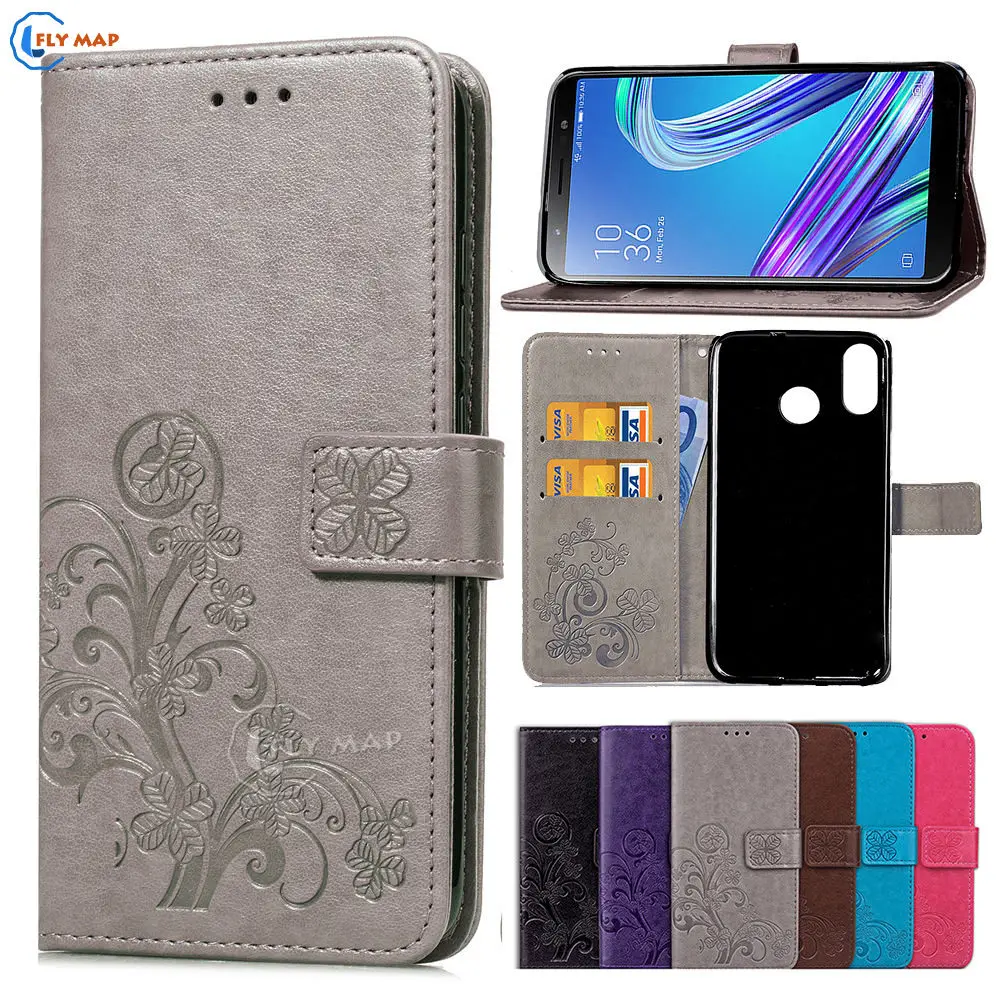 Чехол для ASUS ZenFone Max (M1) ZB555KL ZB 555KL кошелек флип чехол телефона кожаный X00PD ASUS_X00PD