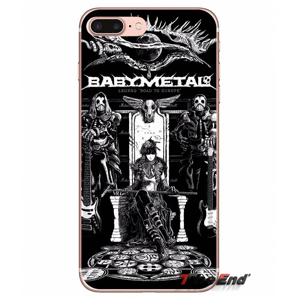 Для Xiaomi Redmi 4 3 3S Pro Mi3 Mi4 Mi4i Mi4C Mi5 Mi5S Mi Max Note 2 чехол силиконовый Babymetal Japanese girl