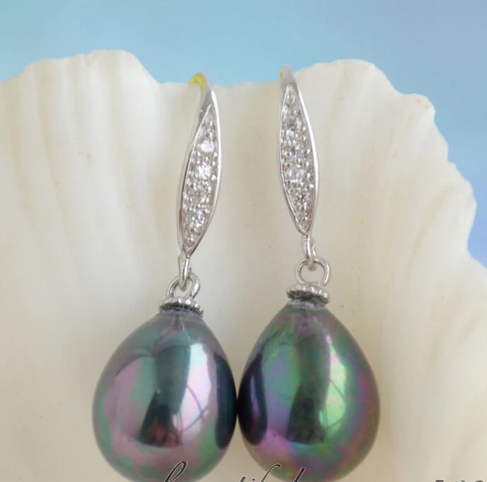 Прелестные женские свадебные серьги Prett бесплатная доставка&gt Z6540 16 мм жемчужные