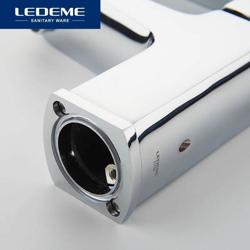 LEDEME Смеситель для умывальника латунь Цвет: хром L1054 | Обустройство дома