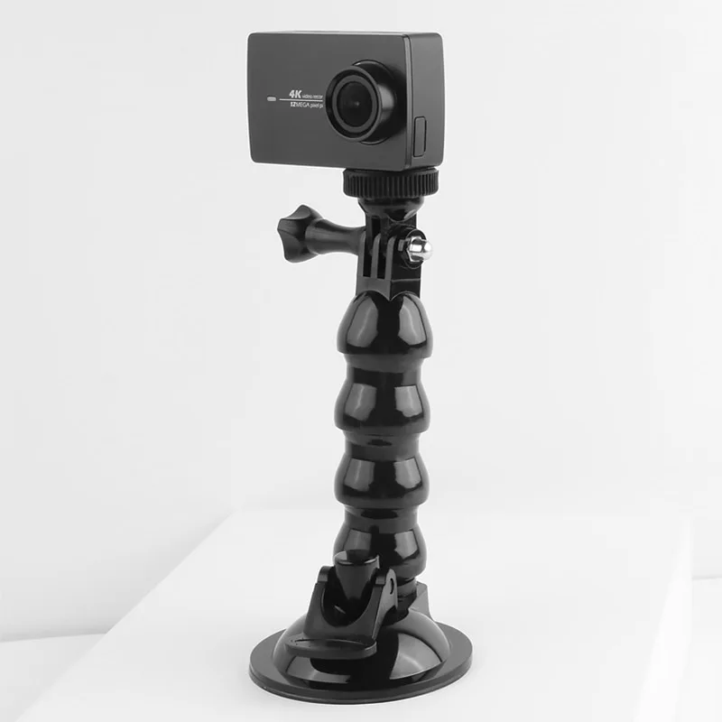 Автомобильный держатель на присоске из стекла с креплением на присоске для Gopro Hero 8 7 6 5 4 Sjcam Yi DJI OSMO аксессуары для экшн-камеры