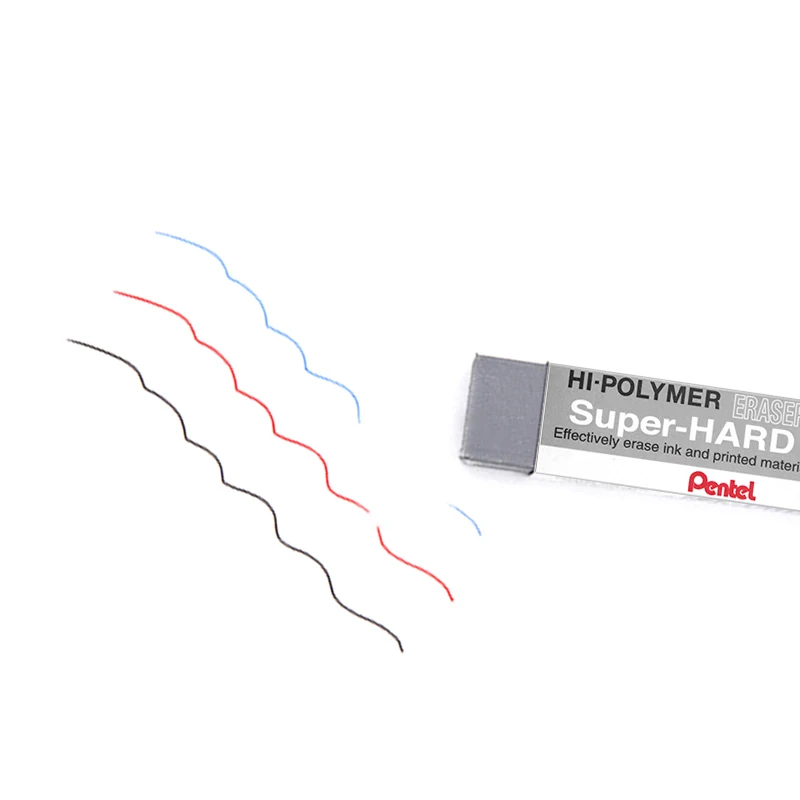 Цельнокроеное платье Pentel Супер жесткий чернил ластик Привет полимер эффективно