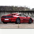 Плакат Supercar Ferraris F355 с классическими транспортными средствами, настенные картины на холсте для декора гостиной