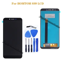 5 5 inch original for homtom s99 lcd touch screen replacement for homtom s99 screen lcd mobile phone parts free shipping