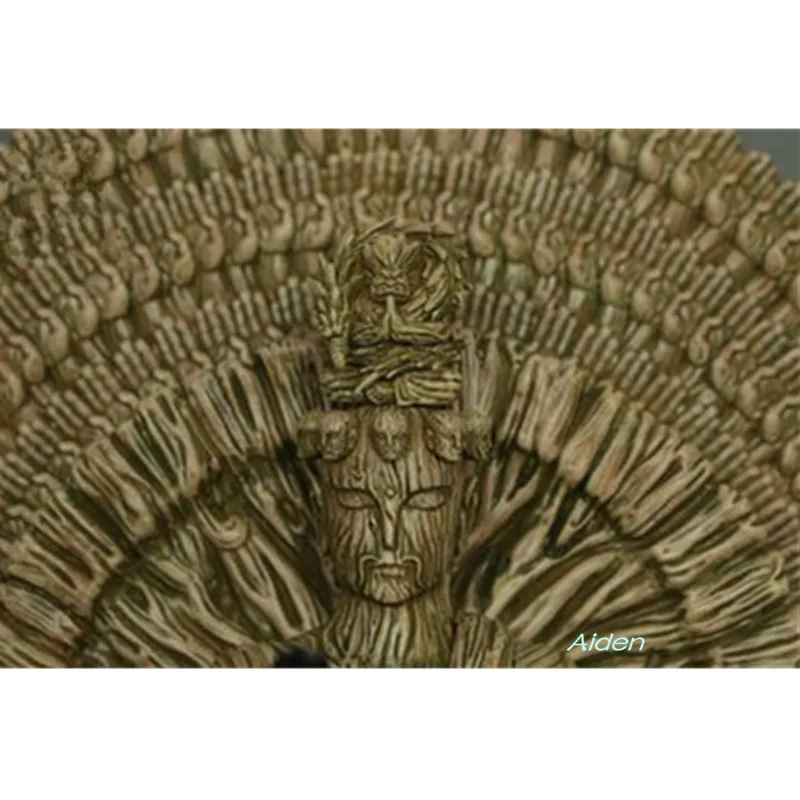 Статуя Наруто 12 дюймов Shodai Hokage Senju Hashirama грудь полный длинный портрет GK