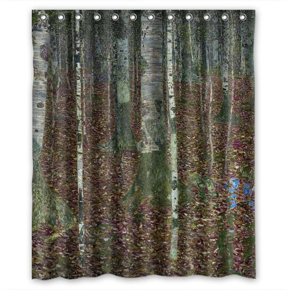 Купальная занавеска из Густав произведения Климта живописи полиэстера лучше