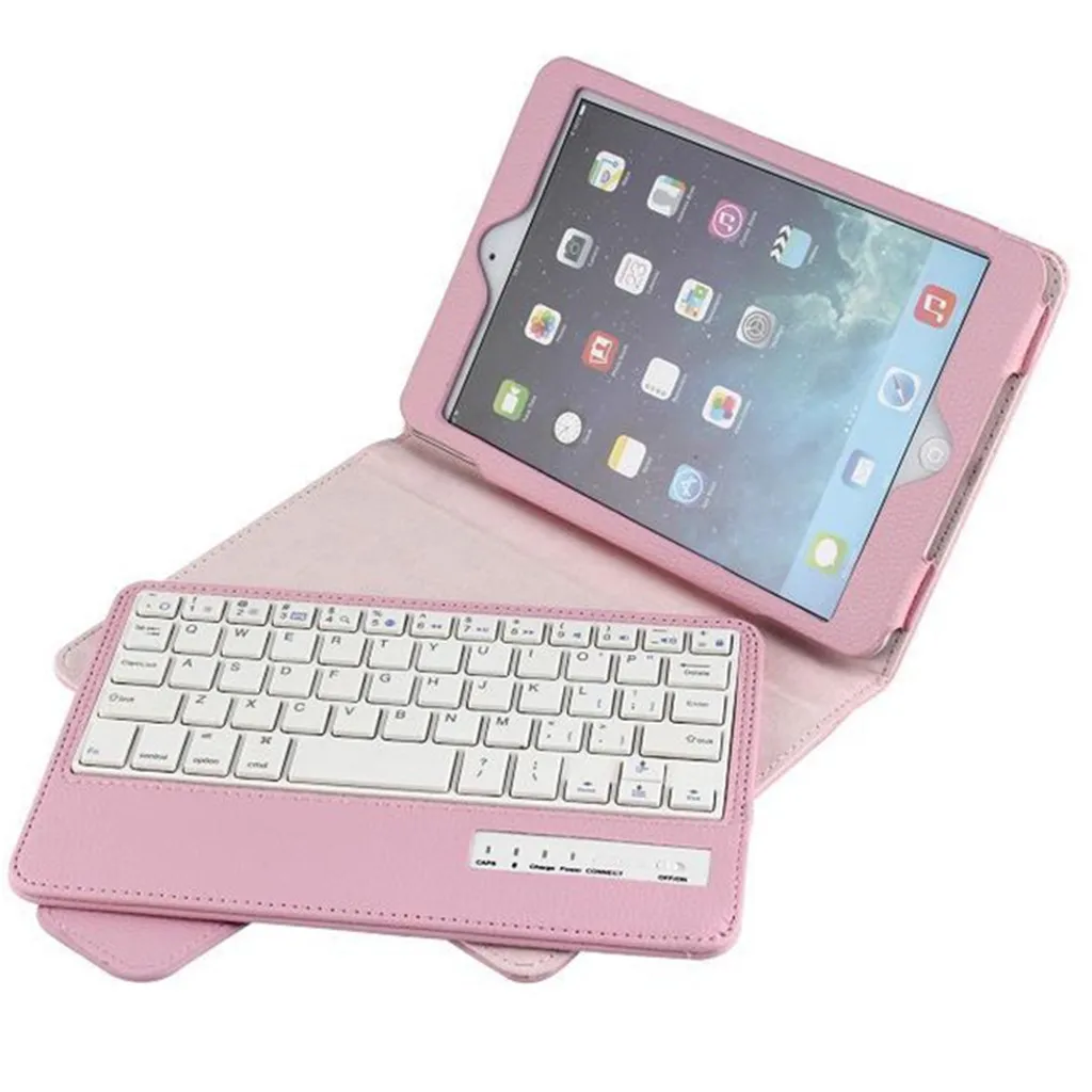 VOBERRY Беспроводная клавиатура Bluetooth клавиатура складной съемный для Ipad Mini Pro Air 1/2/3/7,9 дюймов складной чехол Ipad#2