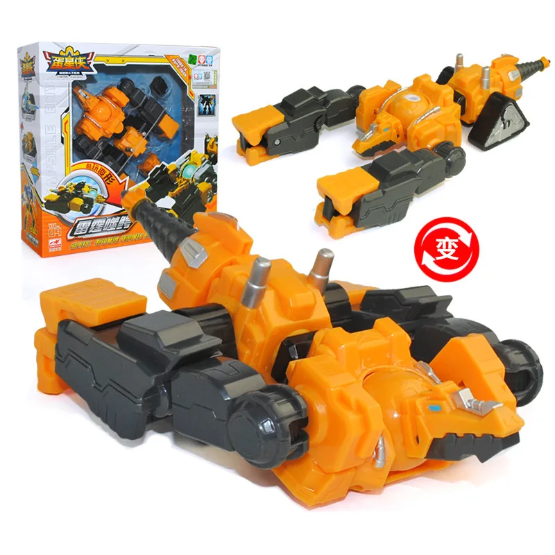 Собранные Megazord роботы Dinozords трансформация Фигурки игрушки деформация робот мальчик подарки для детей