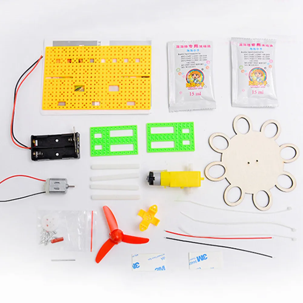 Электрическая игрушка пузырь научное изобретение для детей смешные DIY Собранные
