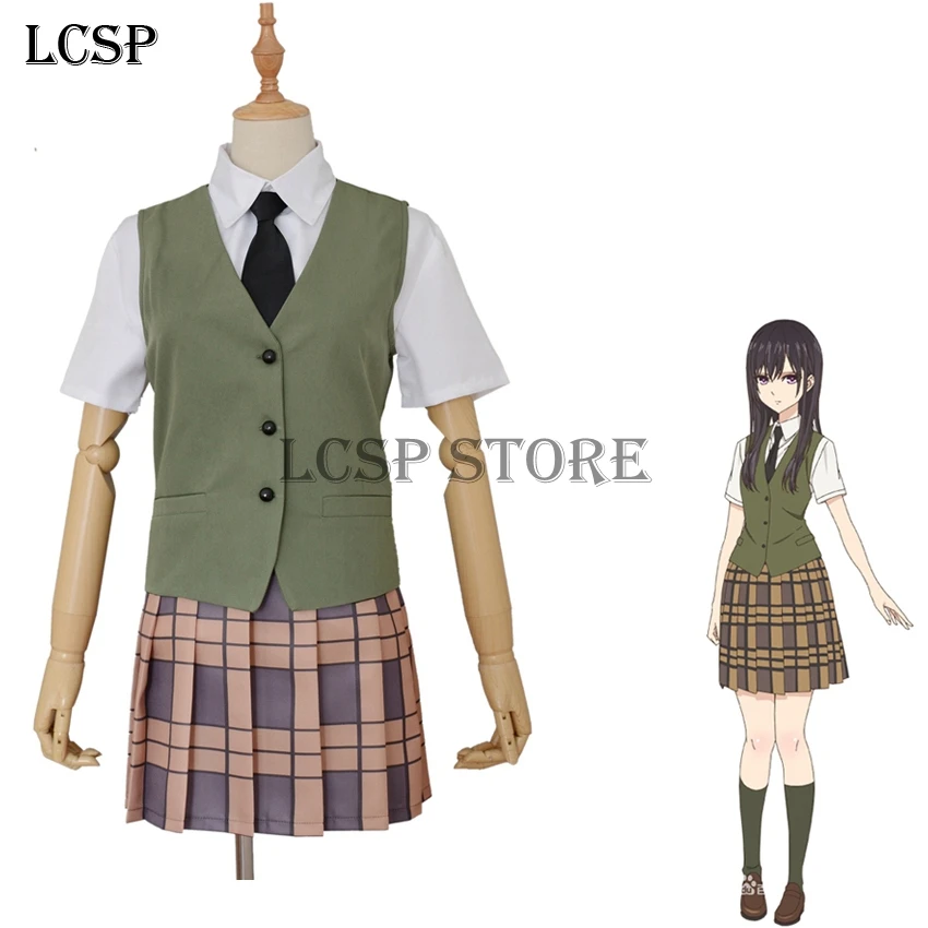 LCSP Цитрусовая Айхара Мэй Косплей Костюм японского аниме Униформа горничной