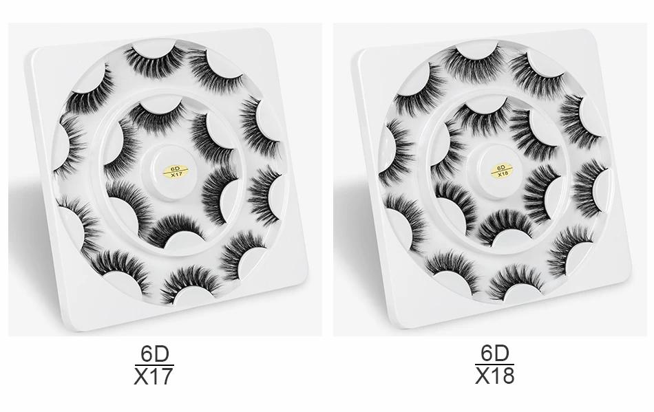 SEXYSHEEP 3/7 Plus/8 пар 3D искусственной норковые ресницы натуральные длинные накладные ресницы объем Накладные ресницы макияж расширение ресницы «maquiagem»