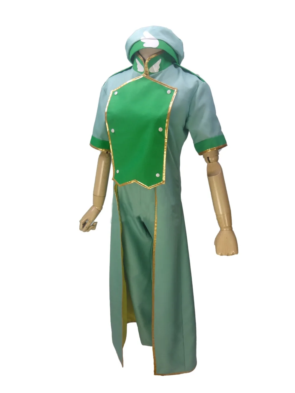 Зеленая униформа Cardcaptor Sakura Syaoran Li Showron 2025 года костюм для косплея