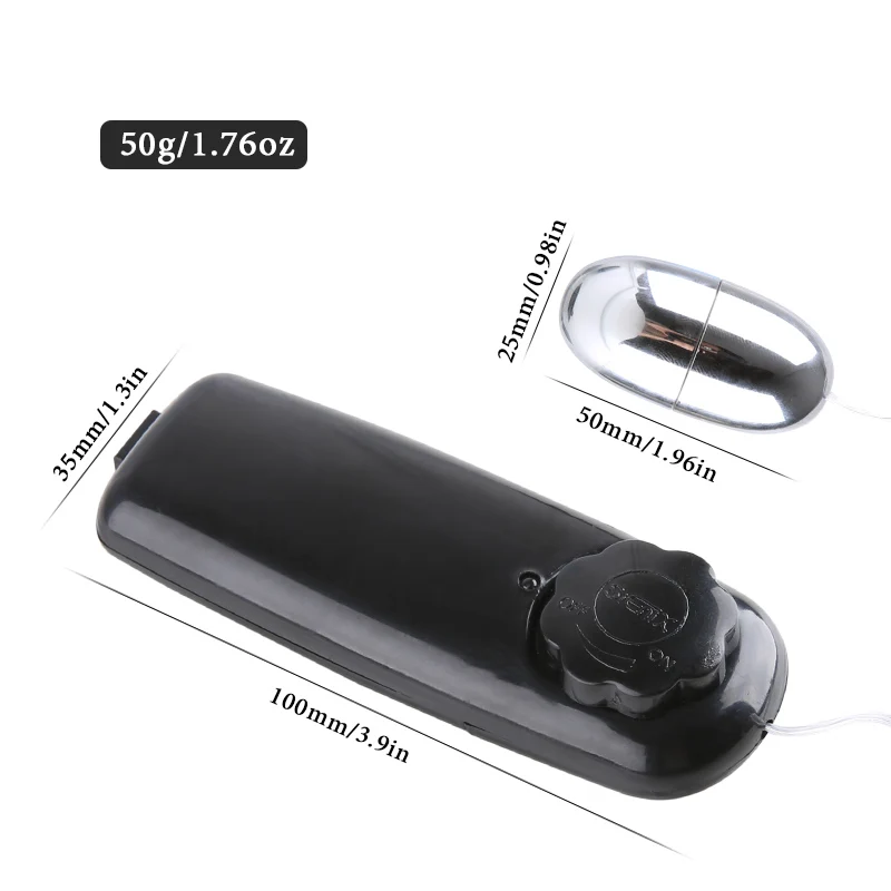 Вибратор из нержавеющей стали для женщин проводное дистанционное управление