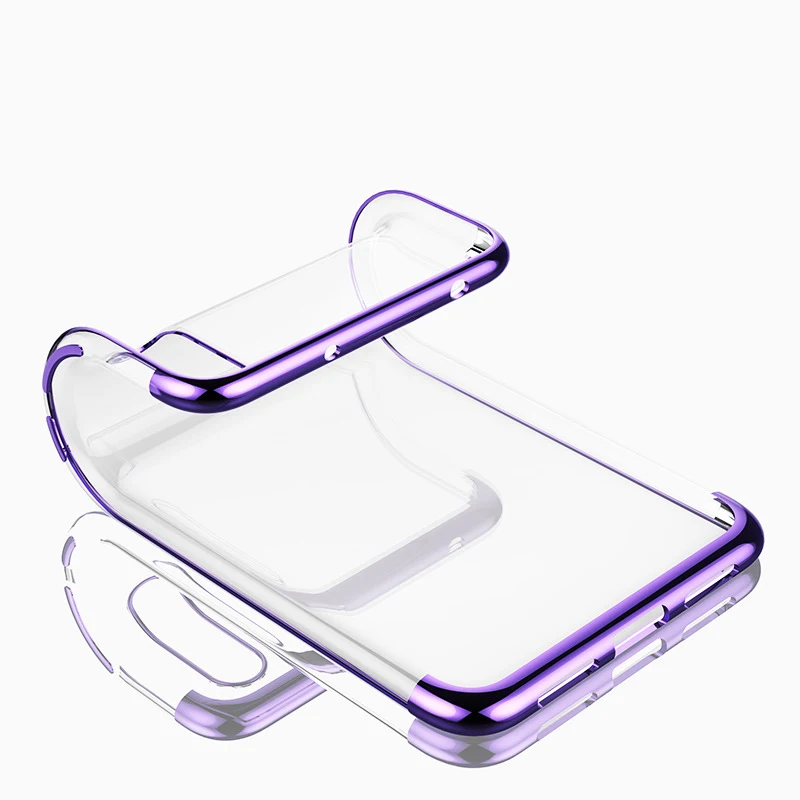 Роскошные прозрачные мягкие чехлы для huawei P20 Pro Lite мягкий силиконовый прозрачный