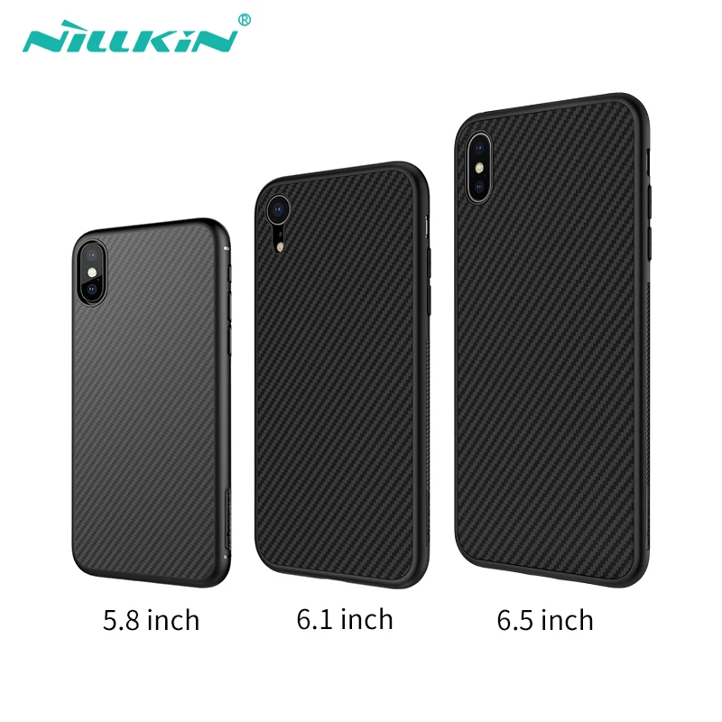 Чехол Nillkin для iPhone X/Xs Max /Xr из углеродного полипропилена ультра тонкий чехол 5 8