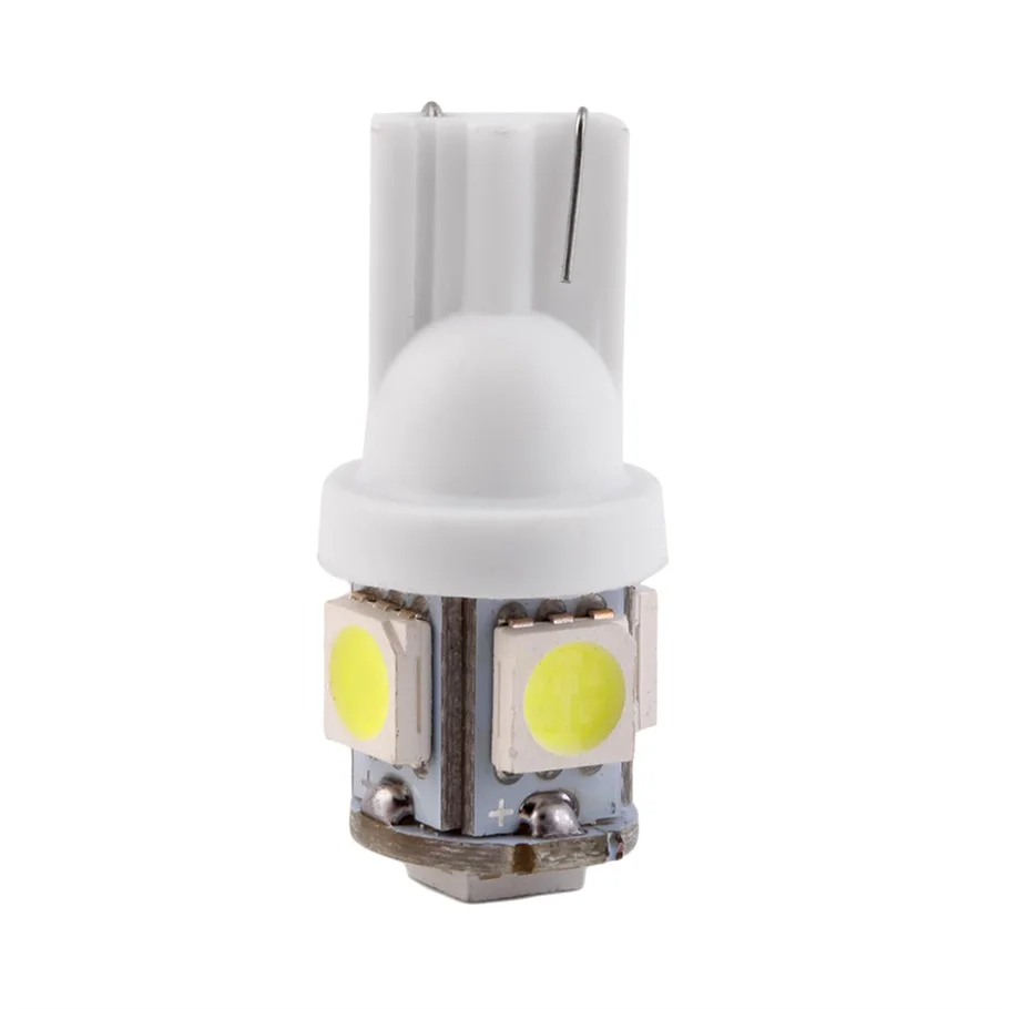 T10 194 168 W5W 360 градусов Клин 5050 5 SMD СВЕТОДИОДНЫЙ ксеноновый Белый Автомобильный