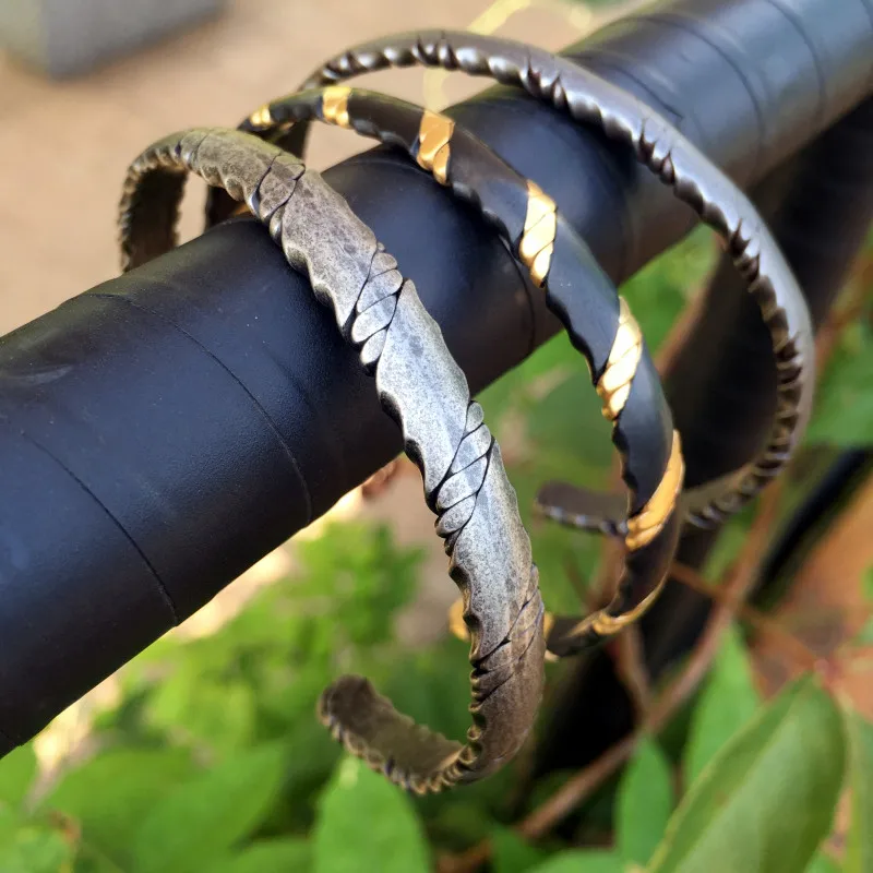 Mcllroy титановые стальные браслеты и древнее серебро из нержавеющей стали модный