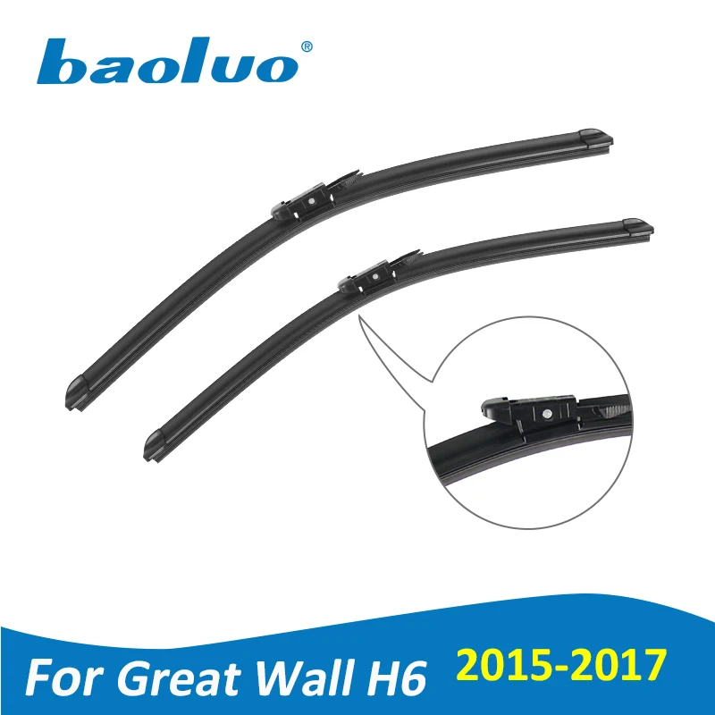 BAOLUO стеклоочистители для Great Wall Haval H6 24 ''+ 16'' 2015 2016 2017 натуральный каучук