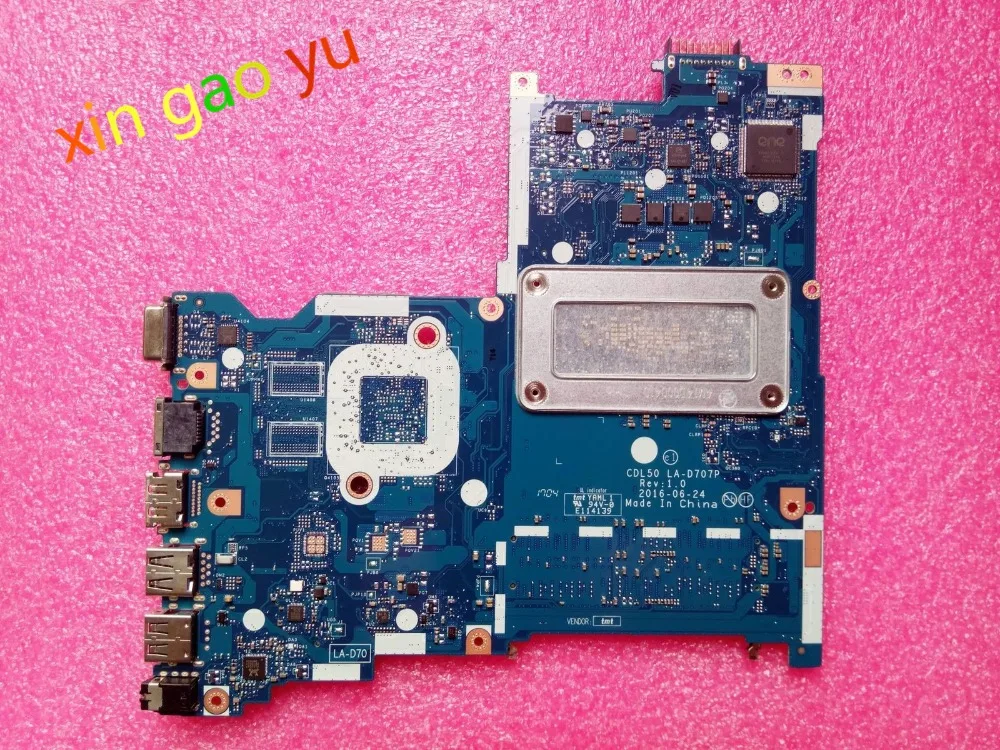 Для hp 250 G5 Материнская плата ноутбука LA-D707P w/I3-4005U 909211-601 материнская плата