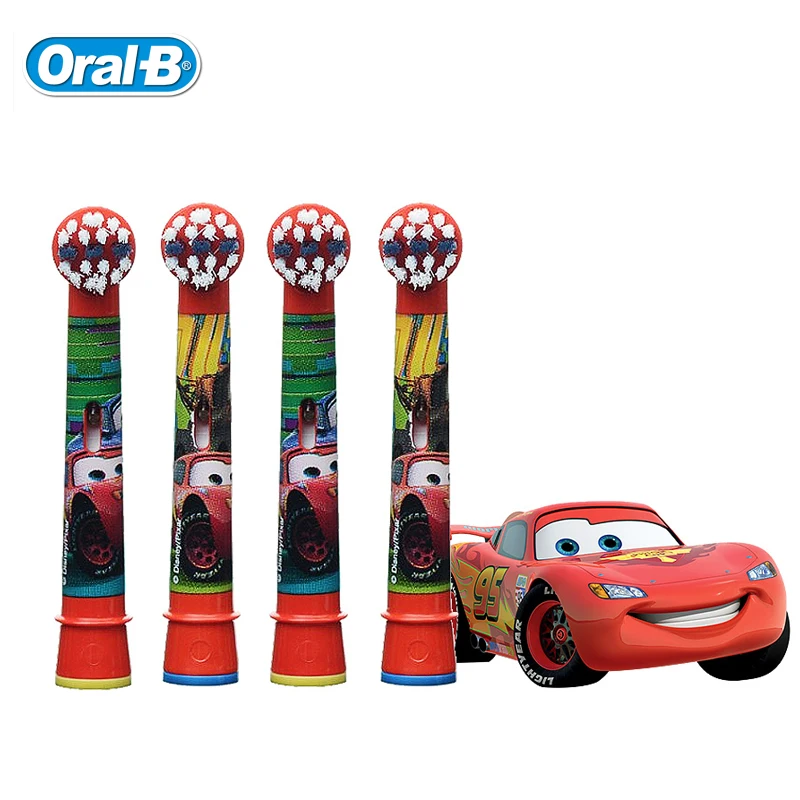 

Oral B EB10-4K Children Electric Toothbrush Replacement Head Fit for Kids Electric Tooth brush D12 D10 DB4510