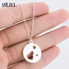 Женское Ожерелье SMJEL, подвеска в виде волка