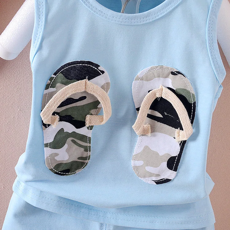 Комплекты детской одежды летние комплекты из 100% хлопка в Корейском стиле для