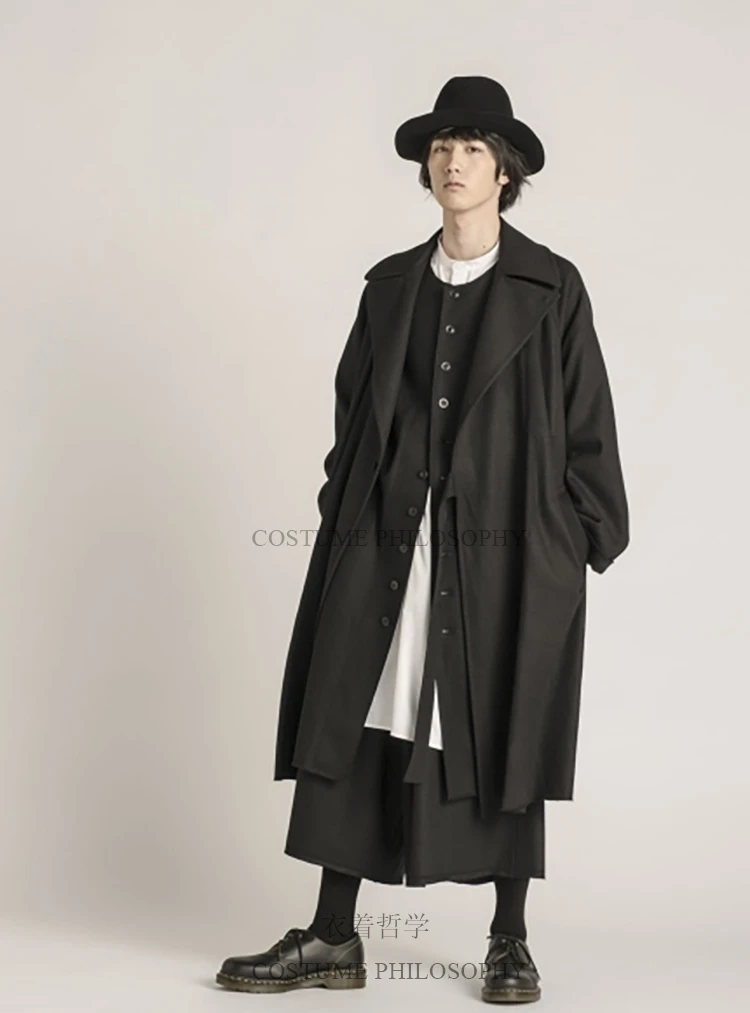 XS-5XL! Новинка мужская одежда модная модель подиума средняя и Длинная Круглая рубашка плюс размер сценический для певца костюмы