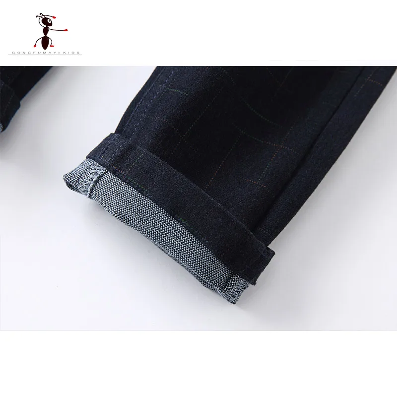 Джинсы кунг фу муравей 2017 джинсы для мальчиков деним знаменитого бренда детские