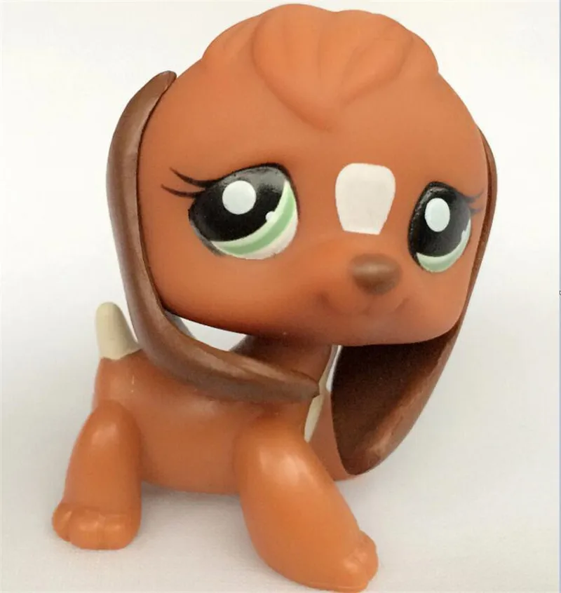 30 Pet Shop Lps игрушки собачья коллекция стоящая короткая шерсть кошка кокер спаниель колли такса Great Dane белый розовый Littlest животное - Цвет: 30