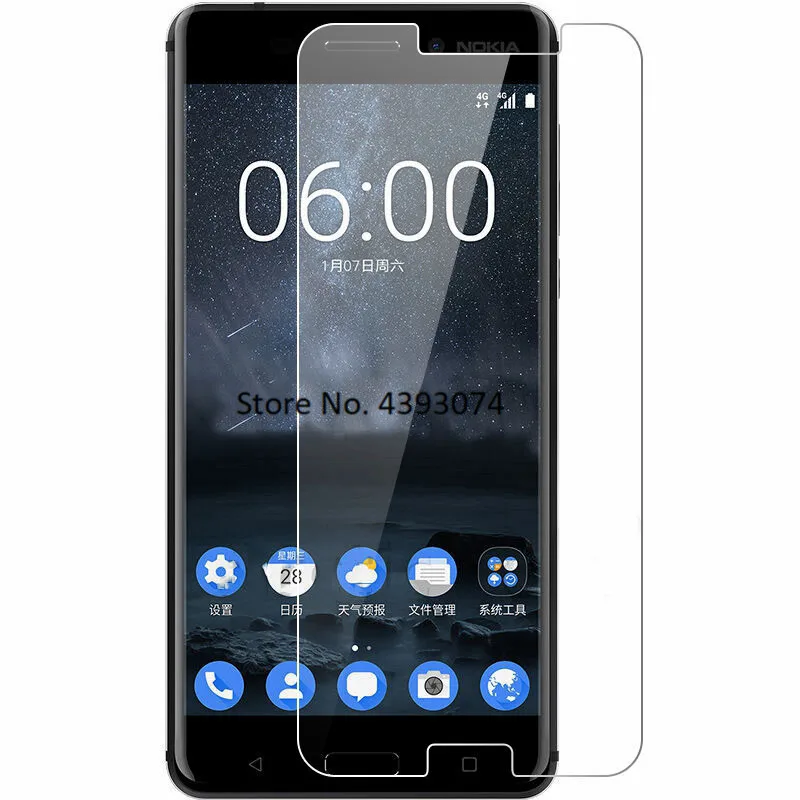 Закаленное стекло для Nokia 5 Защита экрана для Nokia Lumia 5 Nokia5 TA-1053 Защитная стеклянная пленка