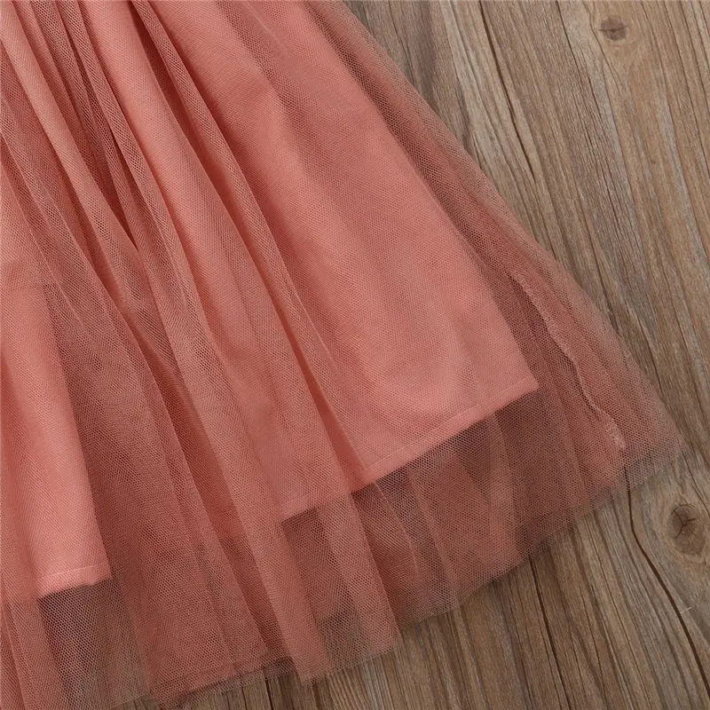 Princess Tulle Dress for Baby Girls Summer Kids Clothes Baptism Party Wedding Costume Toddler Lace Tutu Children Clothing | Детская
