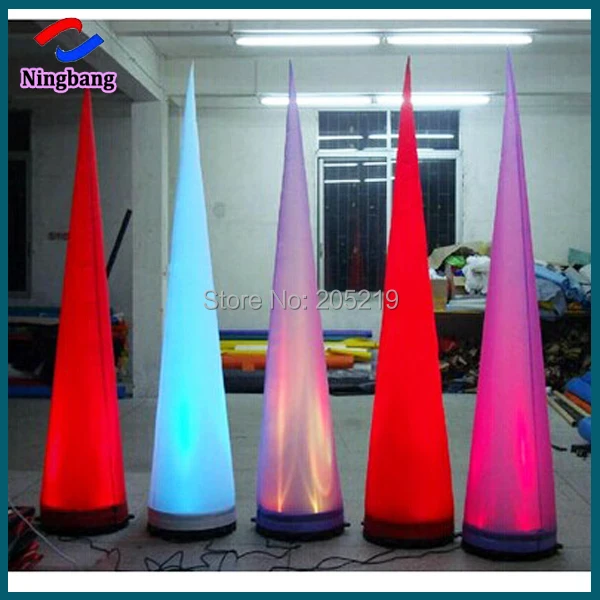 high quality inflatable led cone 2m height for sale | Дом и сад